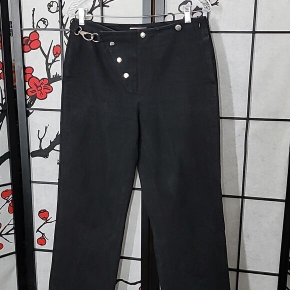 Opening Ceremony Gingham Cropped Trouser Jean Pants - Picture 2 of 14